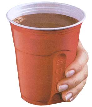 A red Solo cup. Where's the party?